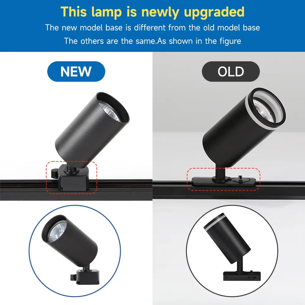 GU10 LED Track Light Full Sets Ceiling Lghting Indoor kitchen Lamp Led Spotlight for Living Room Store Decor Ceiling