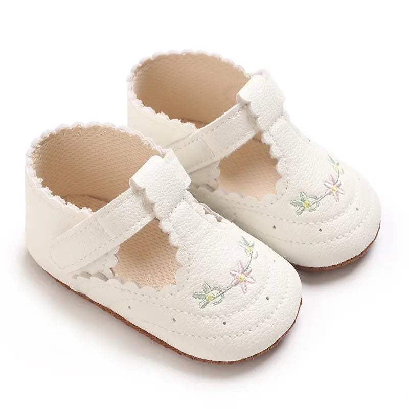 Beautiful Shoe’s 0-18M Baby Girl Princess Shoes Cute Printed Soft Cloth Bottom Anti slip Spring and Autumn Princess