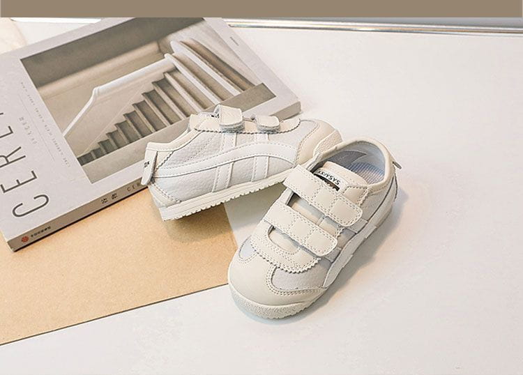 Beautiful Shoe’s 2026 New Kids Shoes Soft Sole White Sneakers Boys Girls Casual Toddler Shoes Kids Anti-Slippery Tenis