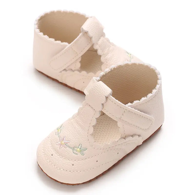 Beautiful Shoe’s 0-18M Baby Girl Princess Shoes Cute Printed Soft Cloth Bottom Anti slip Spring and Autumn Princess