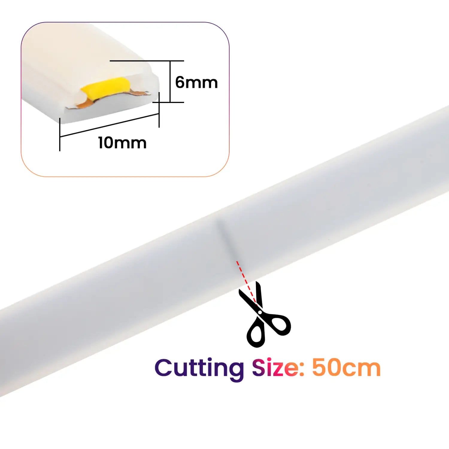 220V Dimmable COB LED Neon Strip Light With Switch/Dimmer Plug Waterproof 288Leds/M High Quality Neon Strip Garden Home
