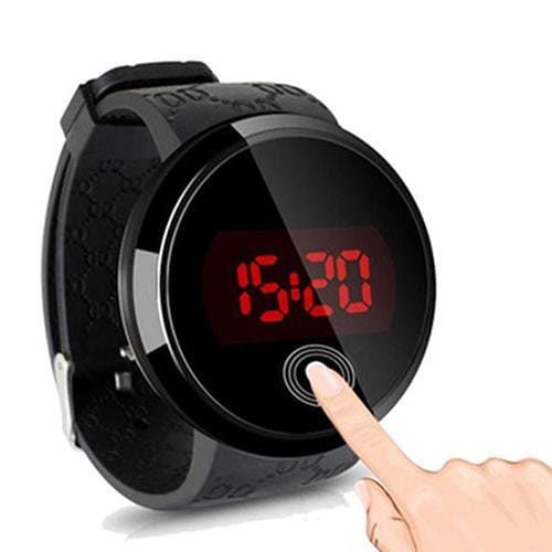 Montre Fashion Touch Screen Led Digital Watches Men Sports Watches Silicone Band Electronic Wristwatches Men Reloj