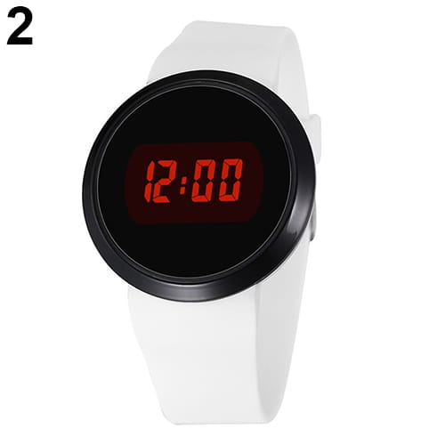 Montre Fashion Touch Screen Led Digital Watches Men Sports Watches Silicone Band Electronic Wristwatches Men Reloj