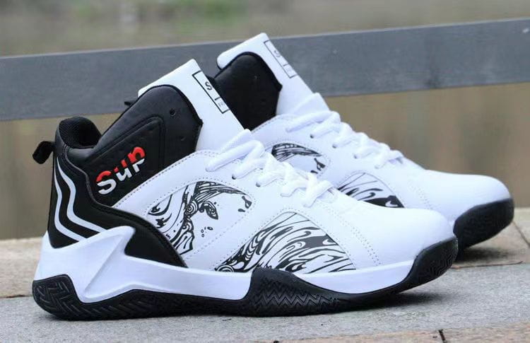 Beautiful Shoe’s New Anti-Slip Men’s Sneaker High Top Men’s Basketball Shoes Luxury Comfortable Running Shoes