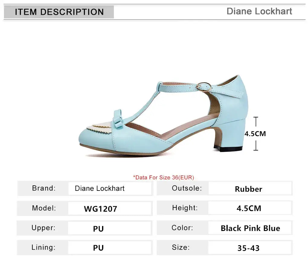 Beautiful Shoe’s Women Pumps High Heels Mary Jane Shoes Bow Shoes Thick High Heel Casual Ladies Pumps Pink Chaussures