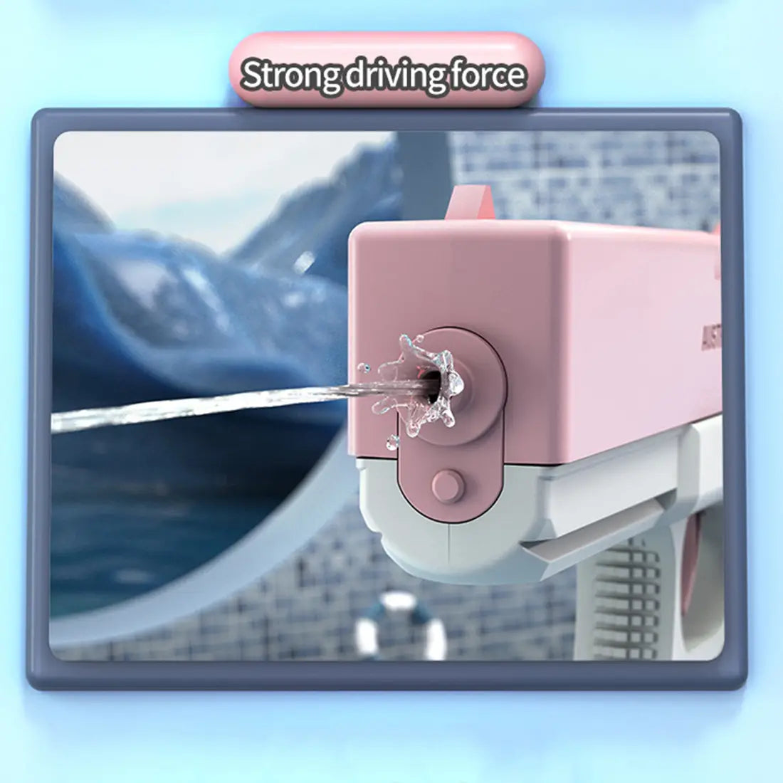 Electric Water Gun Water Spray Toys Bursts Children’s High-pressure Strong Charging Energy Water Automatic Children’s