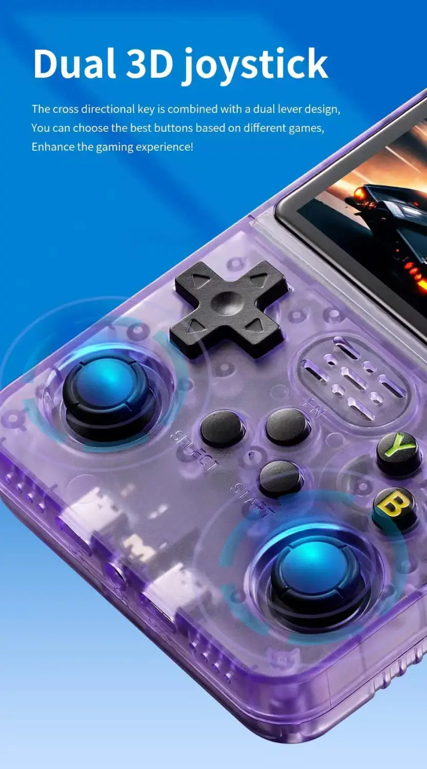 Open Source R36S Retro Handheld Video Game Console Linux System 3.5 Inch IPS Screen Portable Pocket Video Player R35S