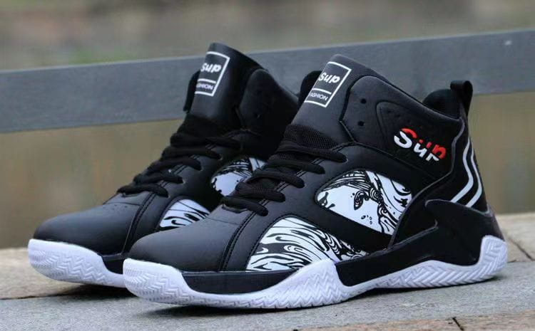 Beautiful Shoe’s New Anti-Slip Men’s Sneaker High Top Men’s Basketball Shoes Luxury Comfortable Running Shoes