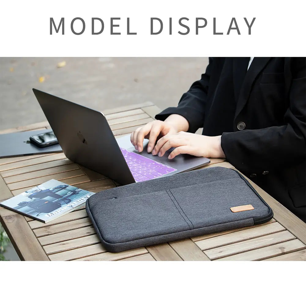 Laptop Sleeve bag 14 15.6 Inch Notebook Pouch For Macbook HP Dell Acer Shockproof Computer Briefcase Travel Business