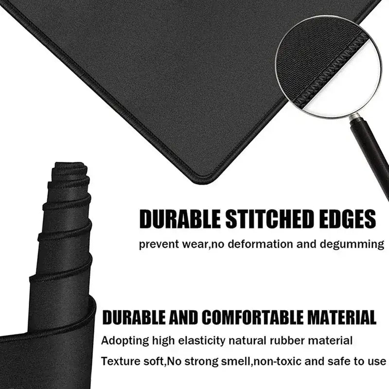 Tapis de souris de jeu hexagonal en caoutchouc pour ordinateur portable PC Gamer décoration de bureau tapis de bureau