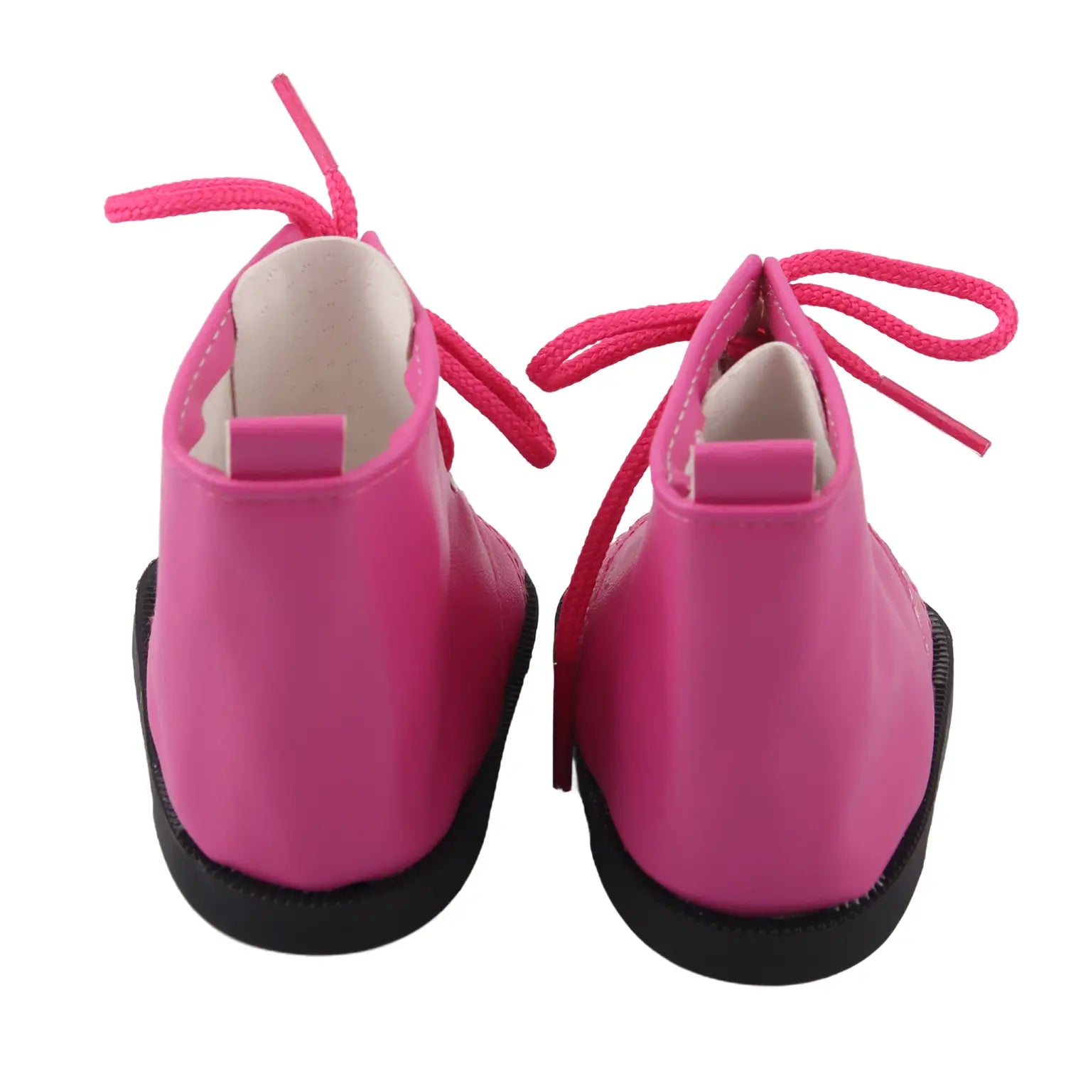 Beautiful Shoe’s 7 Cm Lace-up Leather Horse Riding Boots Fashion Doll Shoes For 18 inch American And 43Cm Baby New Born