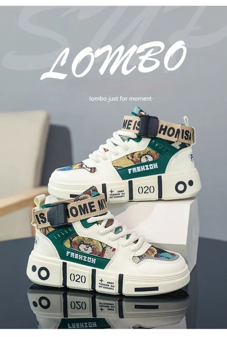 Beautiful Shoe’s New Classic Leather Shoes Kids Shoes Girls Sneakers Boys Shoes Fashion Casual Running Sneakers Walking