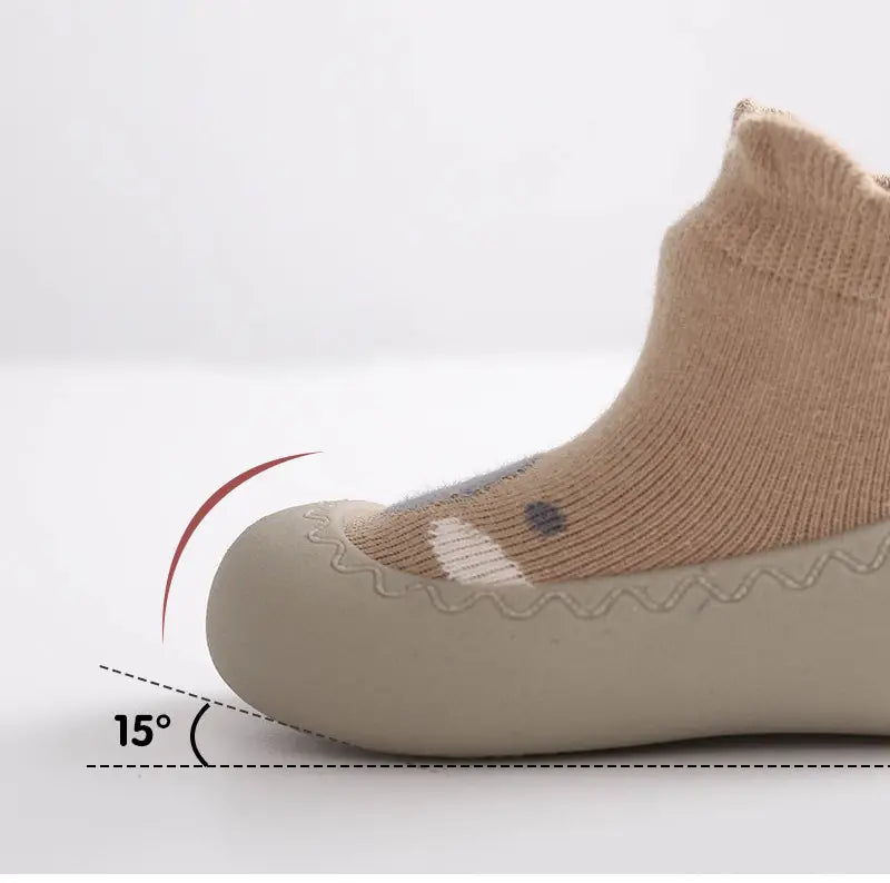 Beautiful Shoe’s Soft Rubber Sole Child Floor Sneaker Baby Socks Shoes Infant Cute Cartoon Kids Boy Shoes BeBe Booties