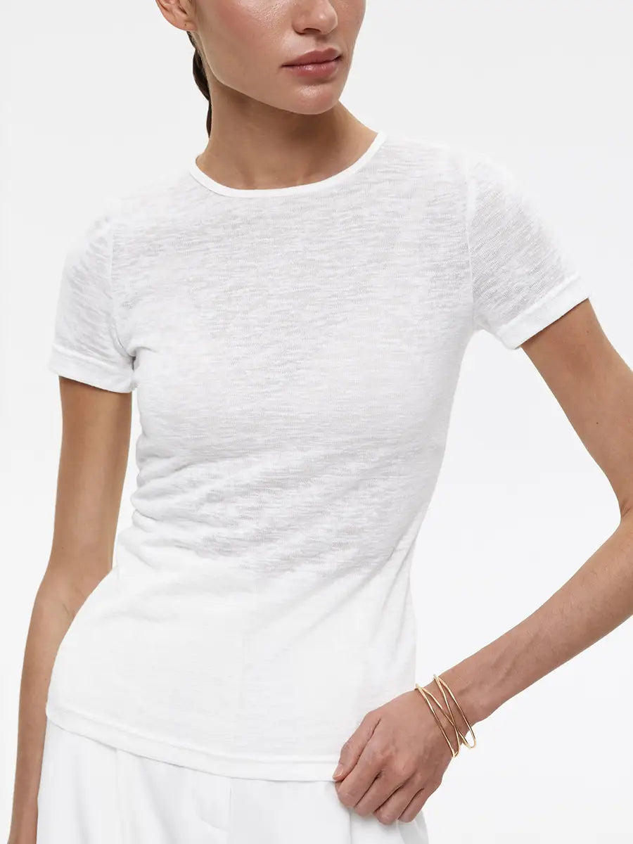 Hirsionsan 2025 Basic soft T Shirts Women Summer autumn Long Sleeves Loose Bottom Tees Ladies Casual Knitted Soft Woman