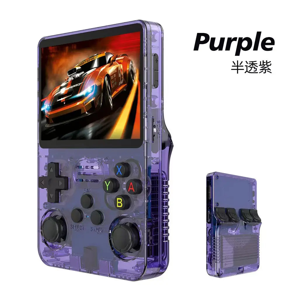 Open Source R36S Retro Handheld Video Game Console Linux System 3.5 Inch IPS Screen Portable Pocket Video Player R35S
